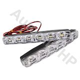 Led svtla denniho sviceni DRL hom. 6LED 12V - kliknte pro vce informac